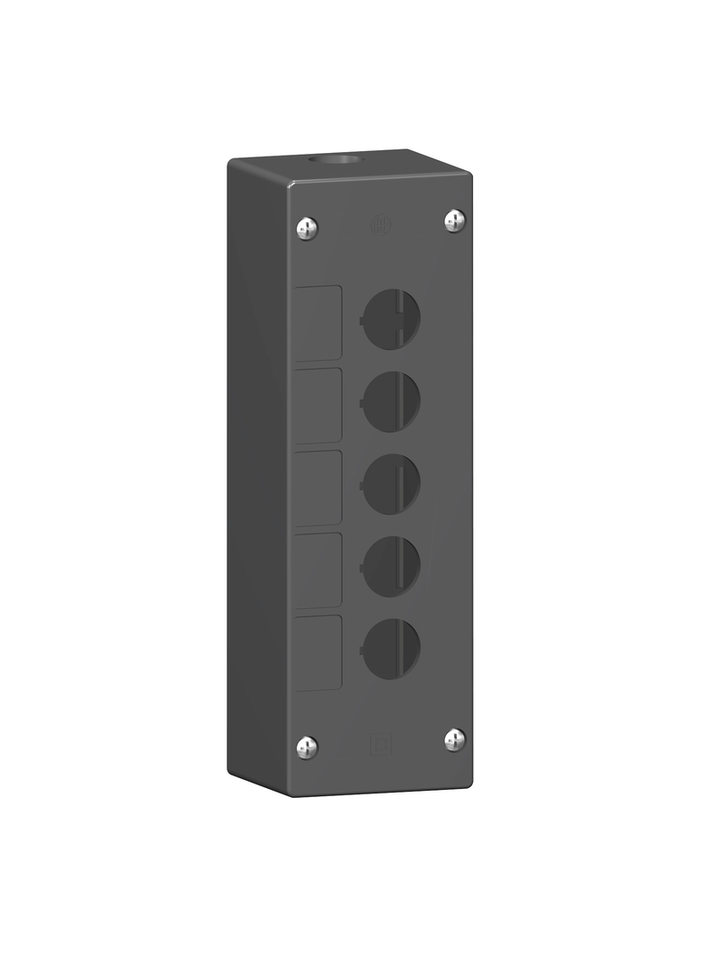 Harmony XALG Pusta kaseta sterująca 5 otworów O22 czarna plastikowa