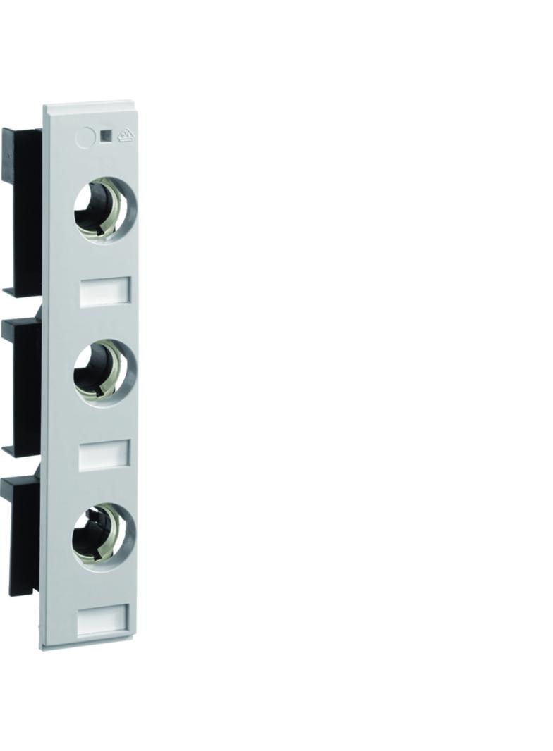 Podstawa bezpiecznikowa D02 3P 63A z pokrywą izolacyjną W36mm L063L1 HAGER