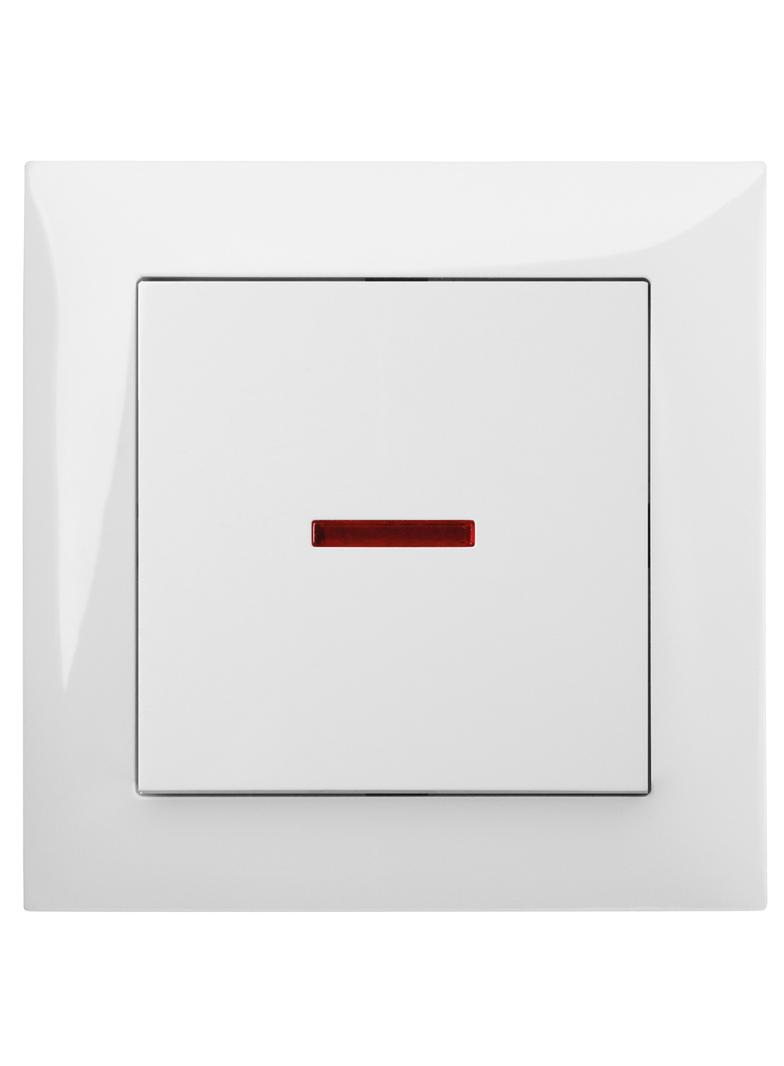 ŁPT SENTIA schodowy z podświetleniem biały  IP 20 biała