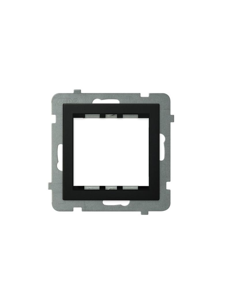 SONATA Adapter podtynkowy systemu OSPEL 45 - kolor czarny metalik