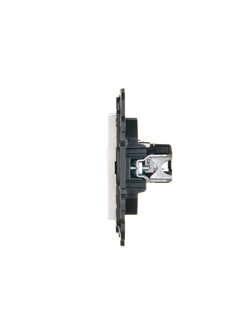 Simon 24 Gniazdo komputerowe pojedyncze RJ45 kat. 5e biały N51.01/11