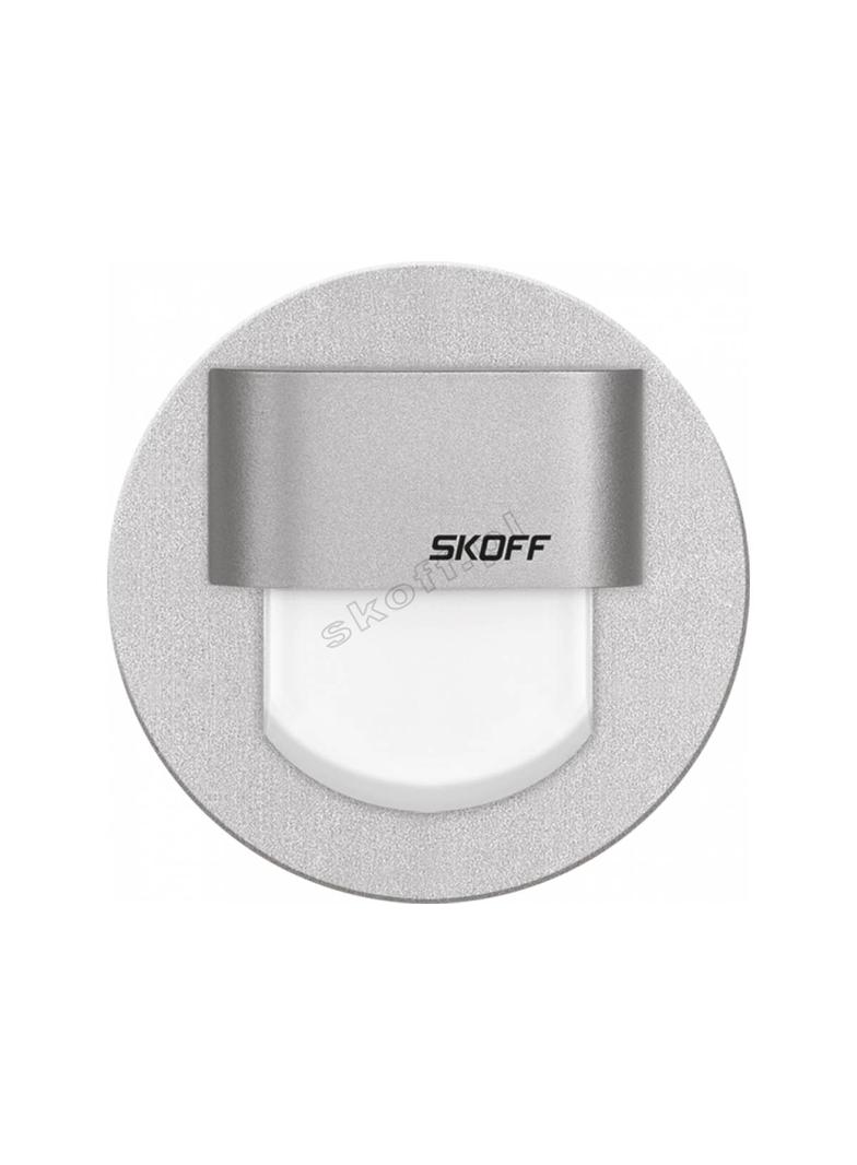 RUEDA mini – G(alu) / W (biały)   [obud. Aluminium]