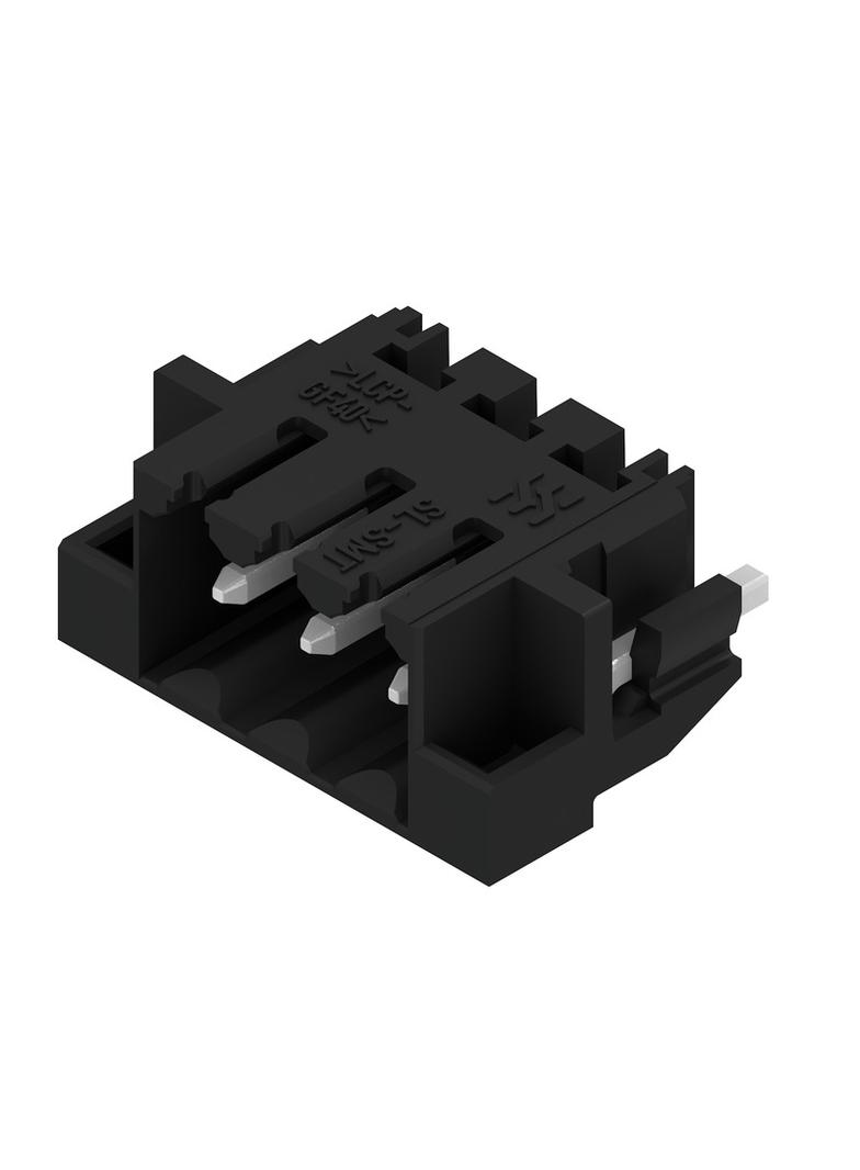 SL-SMT 3.50/03/90RF 1.5SN BK BX Wtyki PCB (złącza płyty), 3.50 mm, Liczba biegunów: 3, kąt odejścia: 90° /100szt./ 1060810000 WEIDMÜLLER