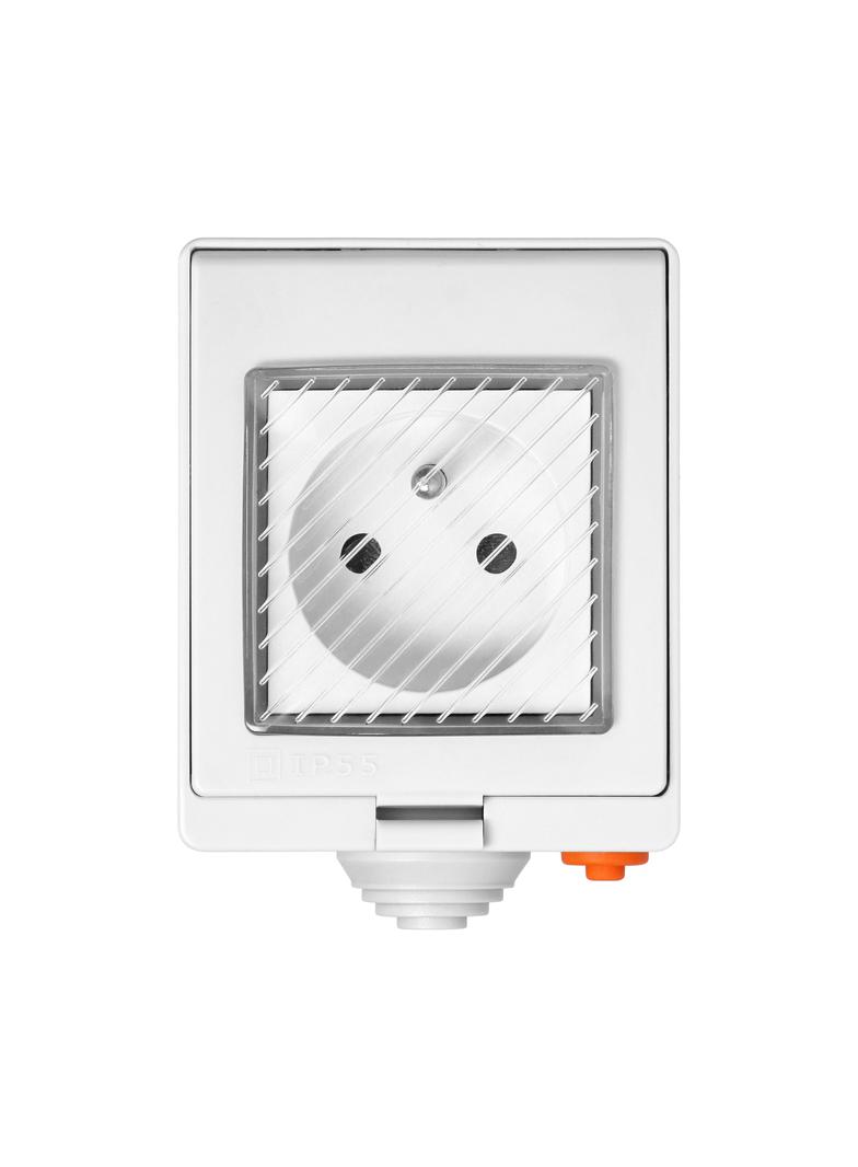 Gniazdo natynkowe hermetyczne IP55 Tuya Smart Wi-Fi OR-SH-17405 ORNO