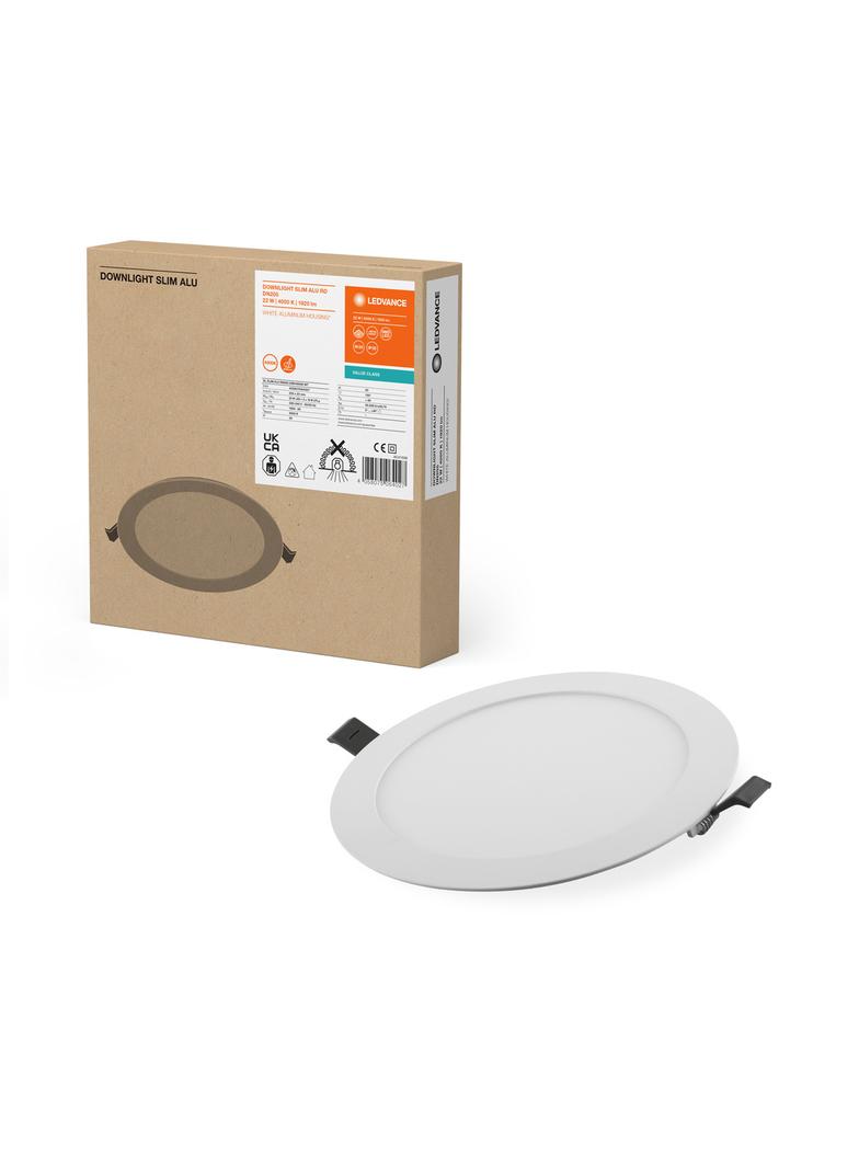 Oprawa DOWNLIGHT SLIM ALU DN205 22W 4000K WT