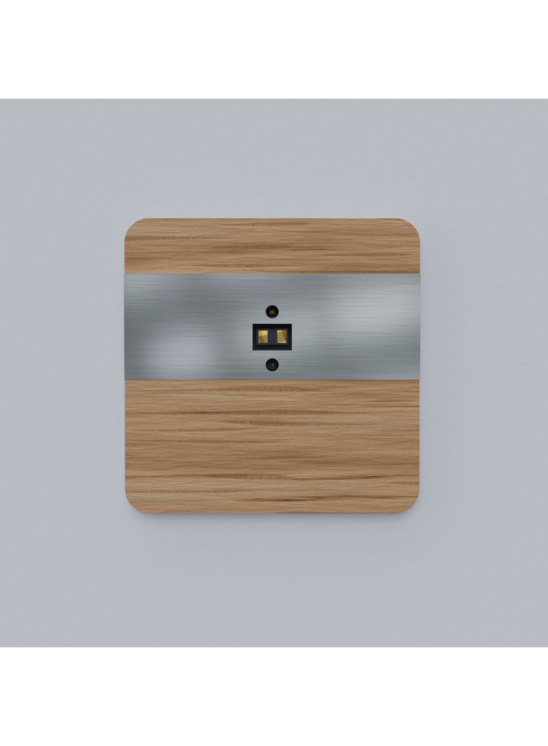 Laserowy czujnik odległości DRL-12, czujnik ruchu, dąb-satyna