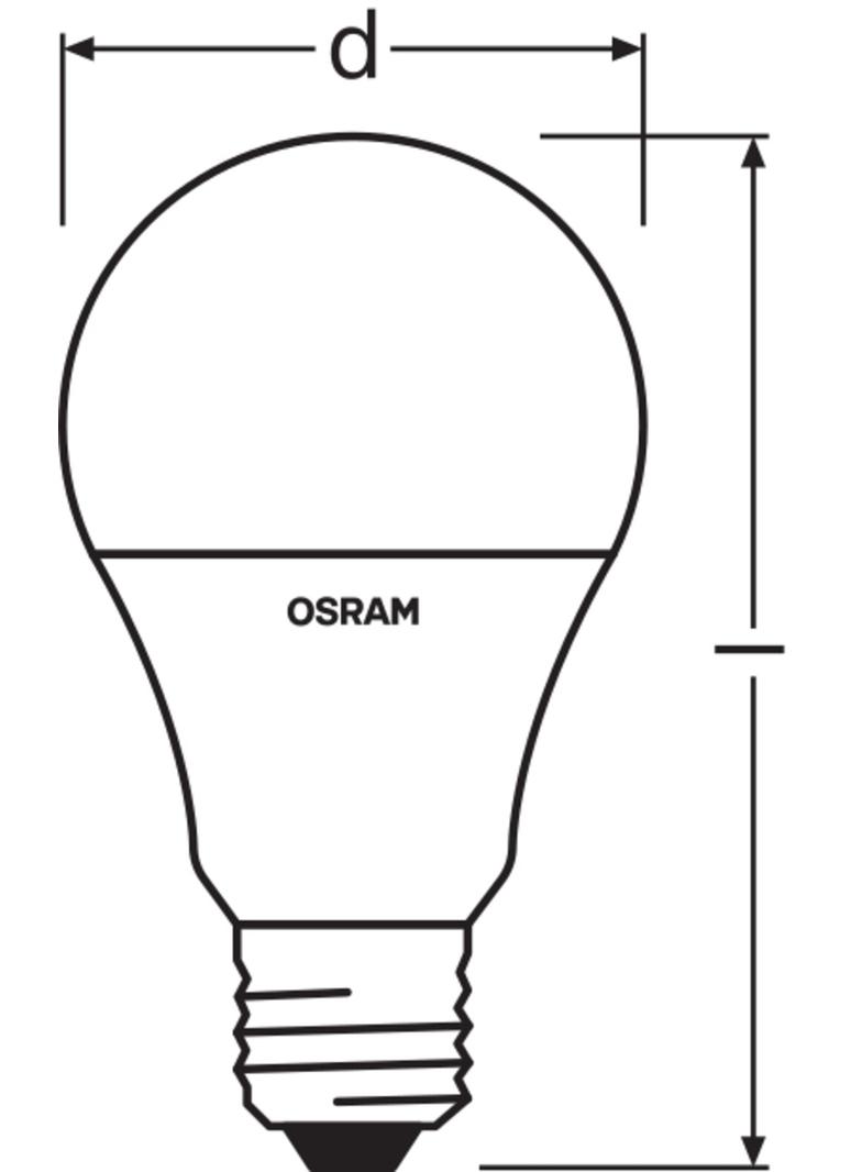 Lampa LED STAR+ CL A RGBWFR 60 dimmable via remote control 9,7W 827 E27