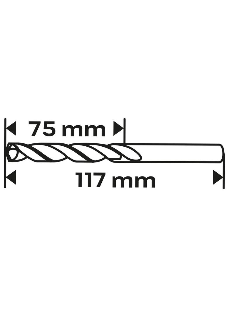 Wiertło do metalu HSS-Co, 8.5 mm