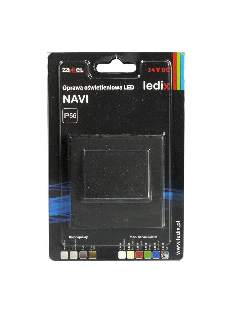 Oprawa LED NAVI z ramką PT 14V DC CZN biała ciepła TYP: 11-211-62