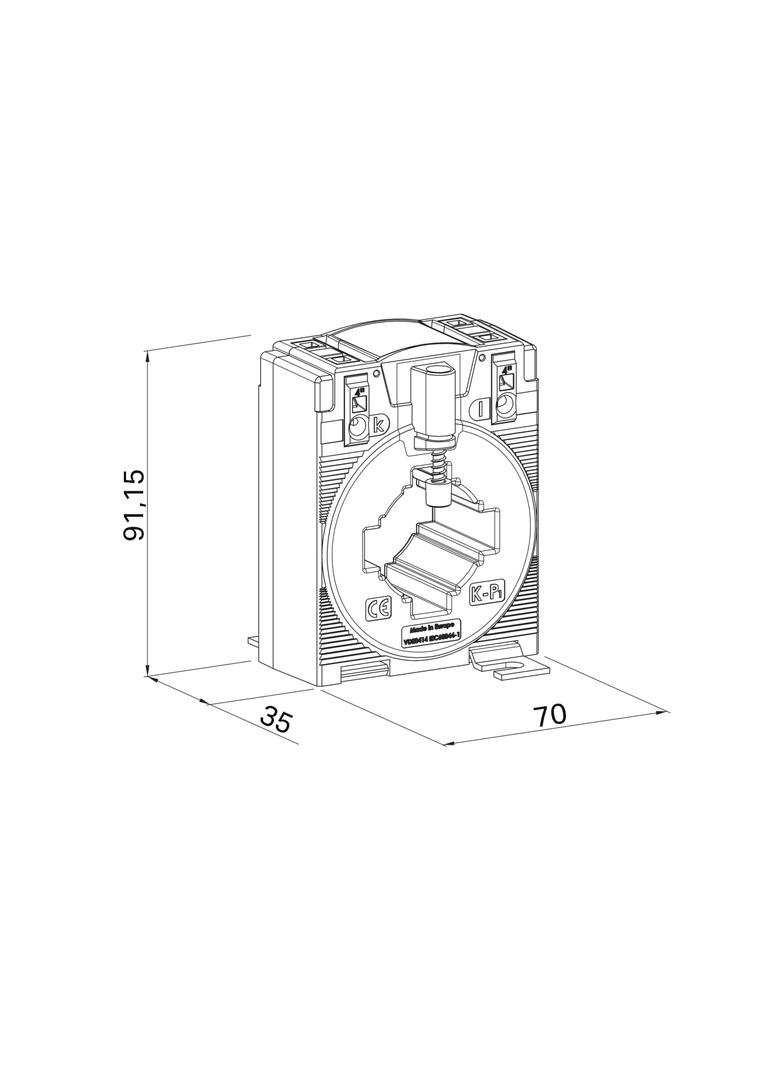 przekładnik prądowy 400A/5A