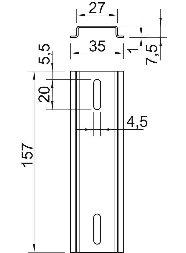 2069 T160 GTP, Szyna uniwersalna
