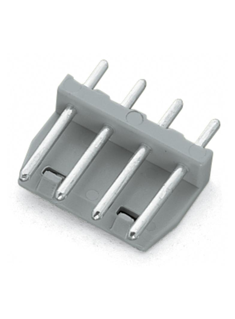 listwa pinów lutowniczych z odciąż. 4-biegunowa raster 3,5 mm