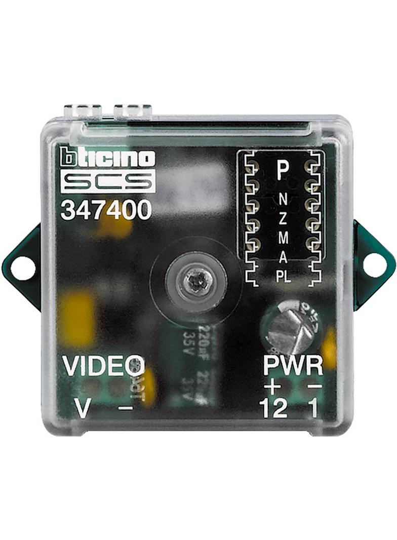 KONWERTER SYGNAŁU COAX NA 2-PRZEWODOWY, Bticino