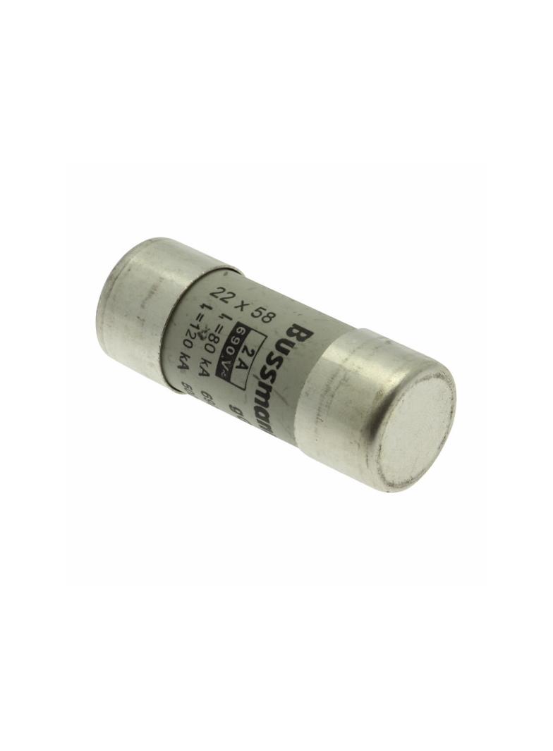 CYLINDRICAL FUSE 22 x 58 2A GG 690V AC Wkładka cylindryczna 22 x 58mm 2A GG 690V AC C22G2 EATON