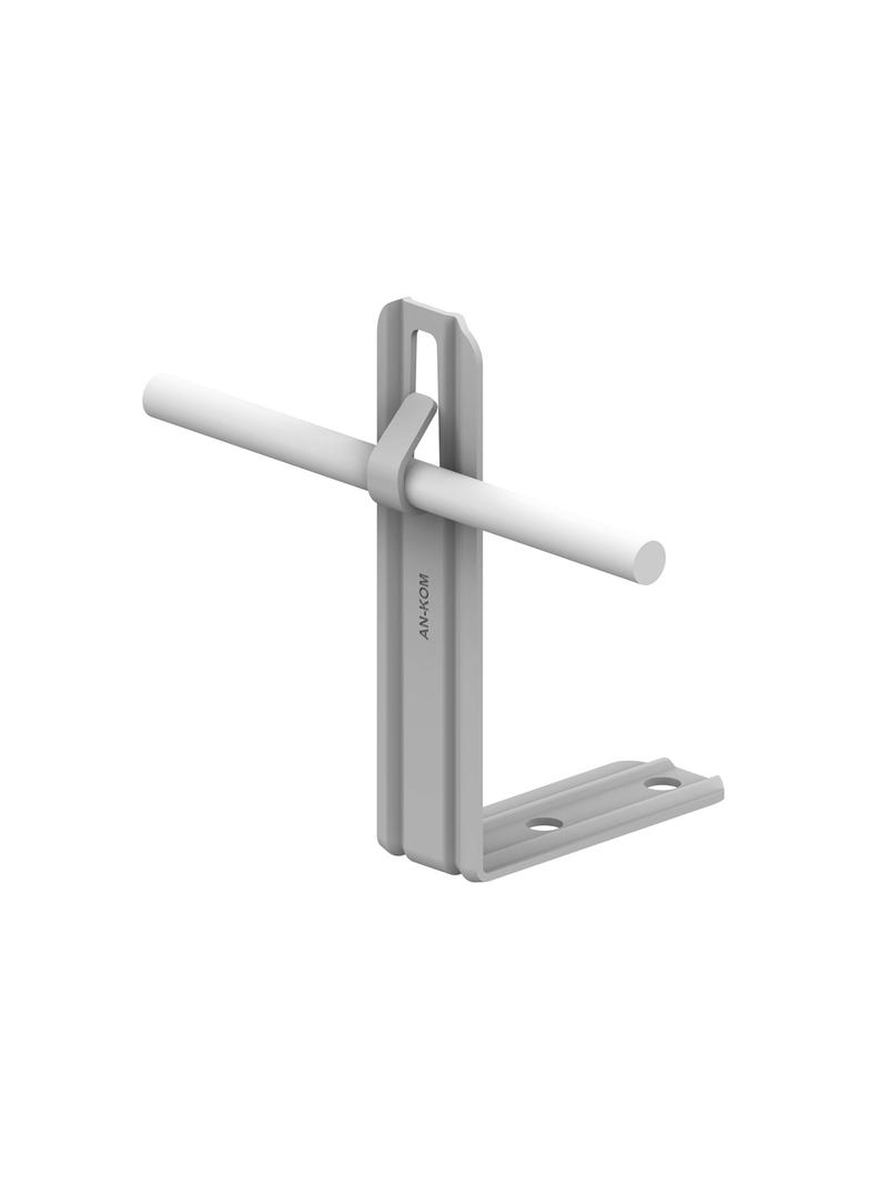 AN-11R/OG/-N Uchwyt kątowy prosty H=10cm Z-zagięcie /OG/