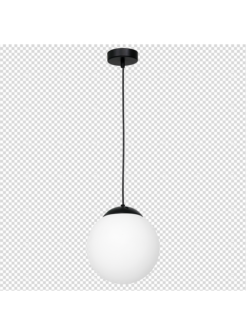 Milagro lampa wisząca Lima E14 czarno/biała MLP6522