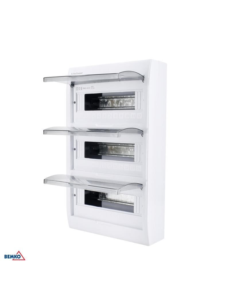 ROZDZIELNICA NATYNKOWA IP40 ZACISKI 36N+36PE 3x12P