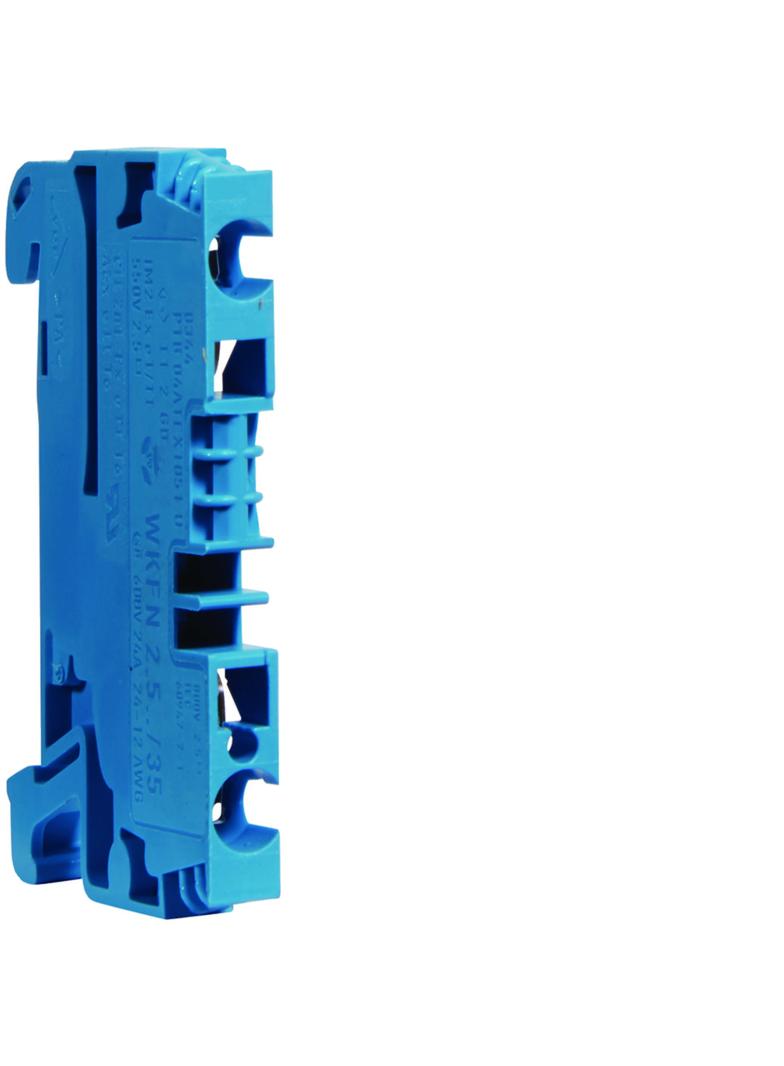 Samozacisk szeregowy neutralny 2,5mm2 2-krotny KYA02NH2 HAGER