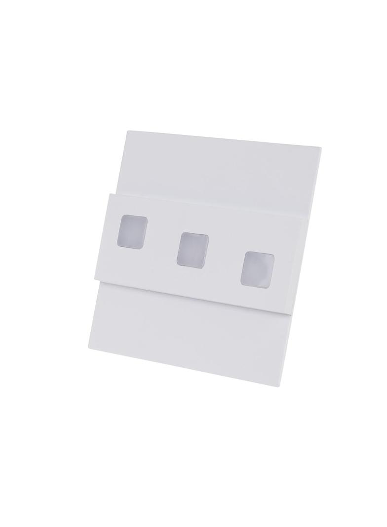 Oprawa schodowa LED Vika, biała, 1,2W, 3100K