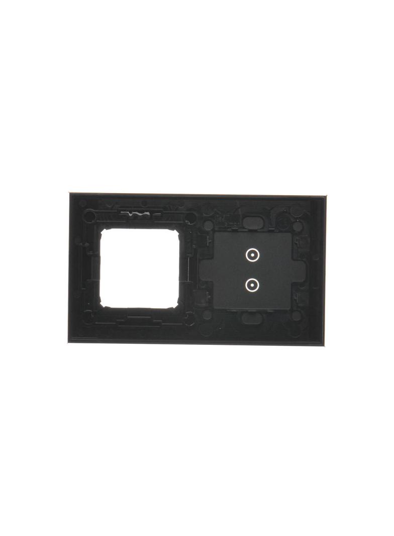 Simon 54 Touch Panel dotykowy S54 Touch 2 moduły 2 pola dotykowe pionowe + 1 otwór na osprzęt S54 zastygła lawa DSTR230/73 KONTAKT