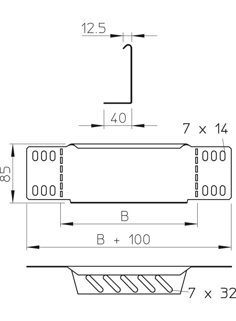 REDUKCJA I ZAK.85X100MM FS