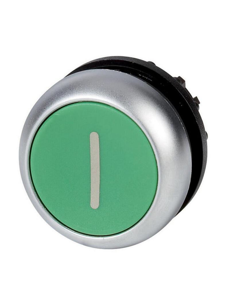 M22-D-G-X1 Przycisk zielony /I/ z samopowrotem płaski 216607 EATON