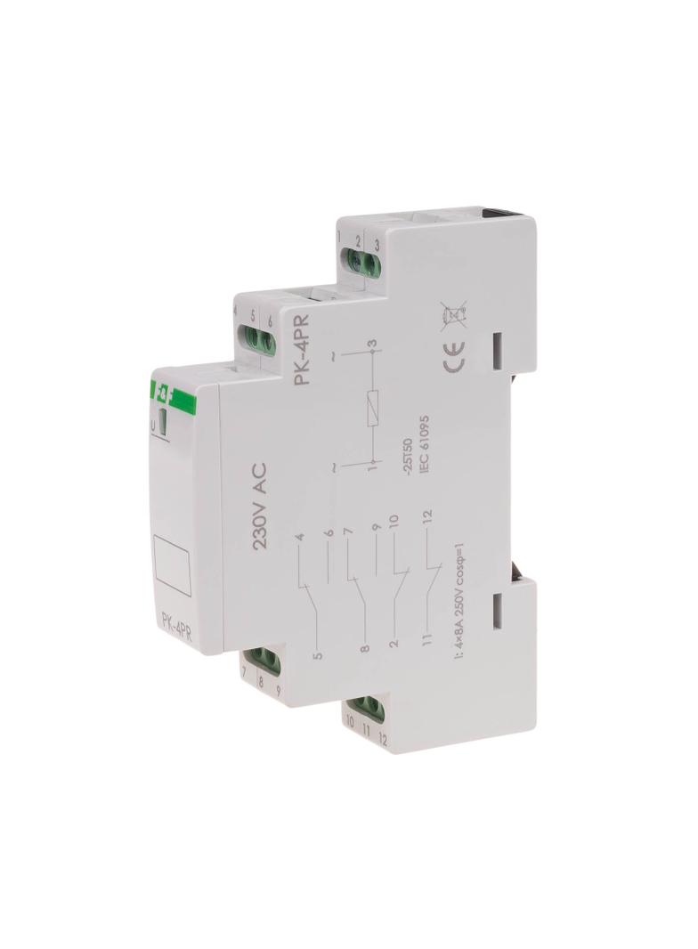 Przekaźnik elektromagnetyczny PK-4PR 230V PK-4PR-230V F&F