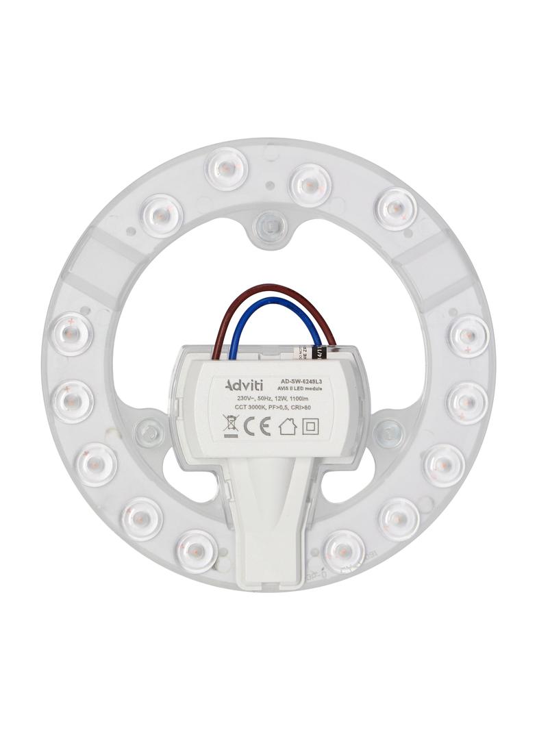 AVIS II LED 12W panel świetlny 1100lm 3000K 3 neodymowe magnesy O 137 AD-SW-6249L3 ORNO