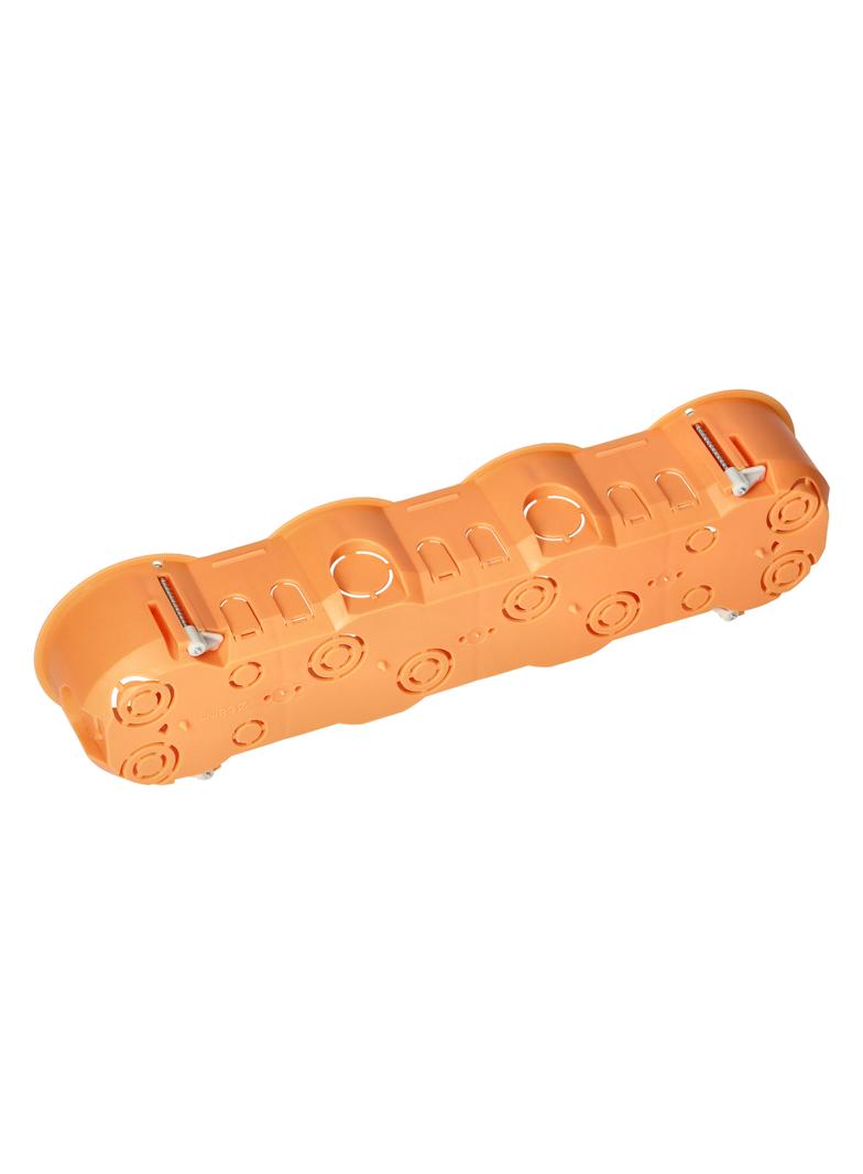 Puszka podtynkowa 60 mm płytka czterokrotna do G/K OR-JB-13813/4 ORNO