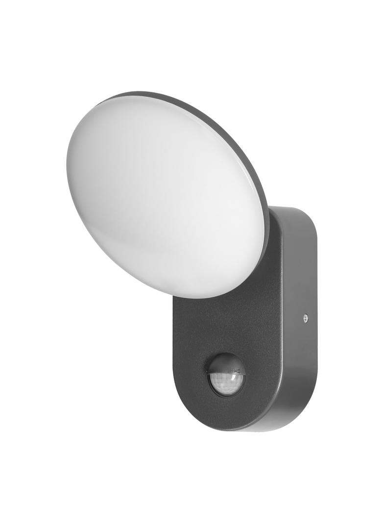 Oprawa ogrodowa z czujnikiem ruchu 15W 1100lm IP65 4000K szara AD-OP-6206GLPMR4 ORNO