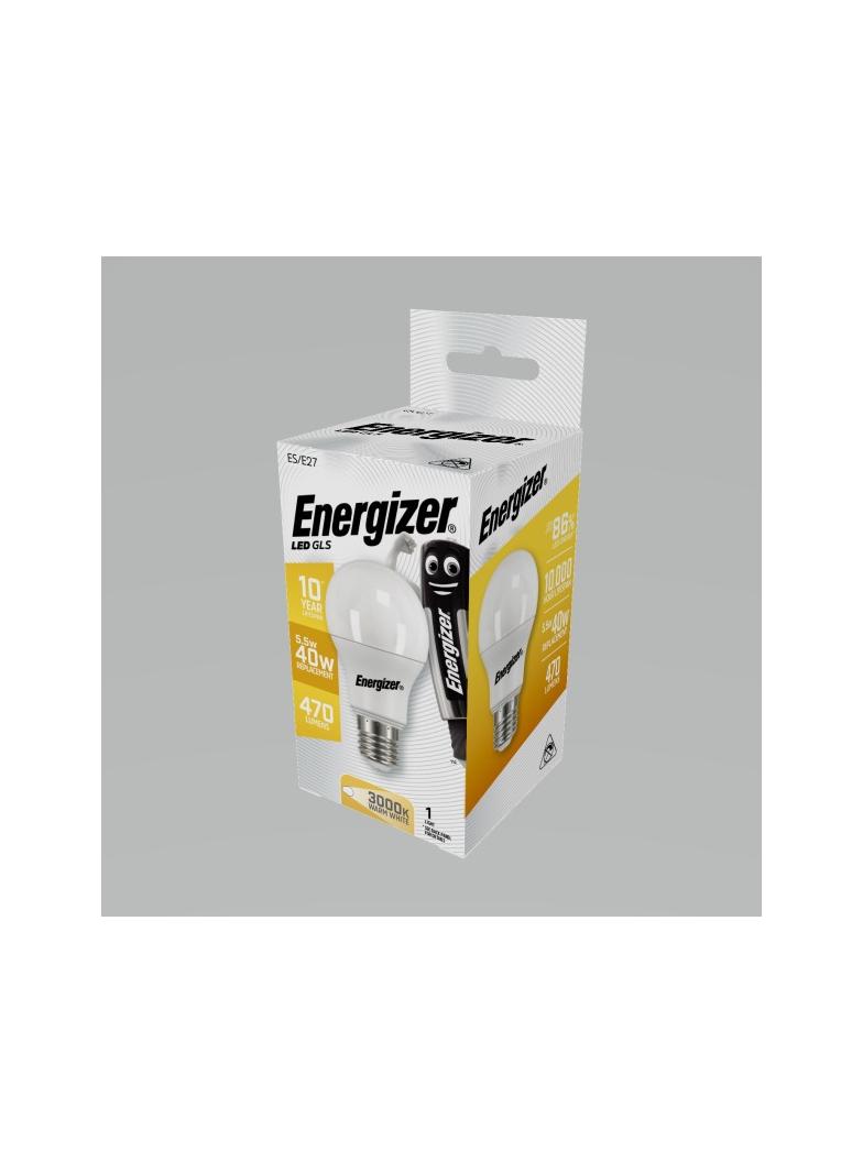 ENERGIZER ŻARÓWKA LED BULB E27 470LM 40W ciepła barwa 220-240V