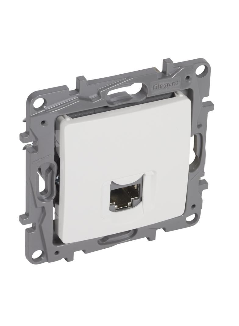 Niloe/Niloe Selection - Gniazdo Rj45 Kat. 6 Stp Białe 764575 LEGRAND