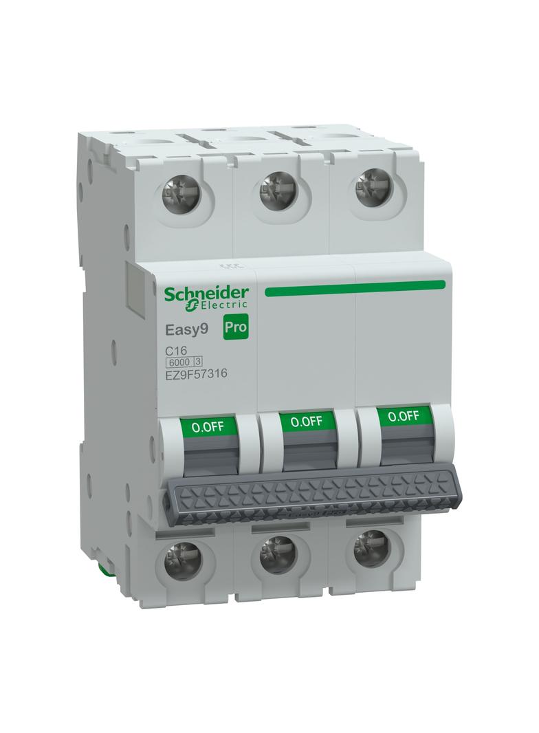 Wyłącznik nadprądowy Easy9 PRO 6kA 3P C16A EZ9F57316 Schneider