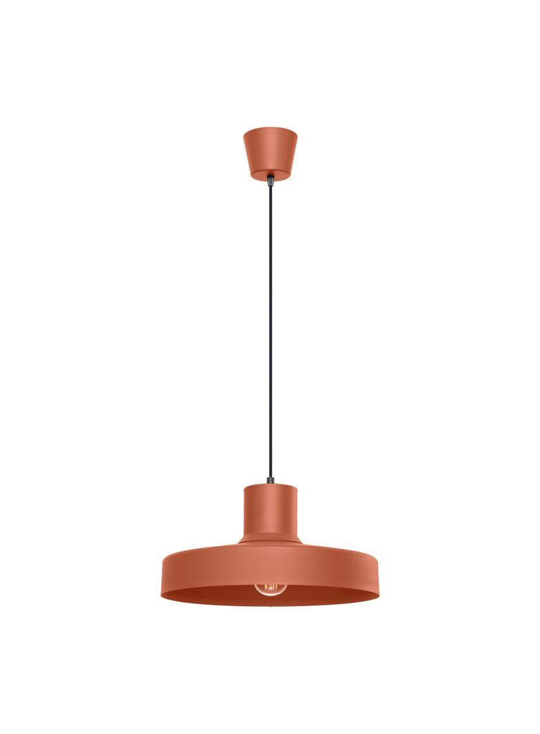Sollux Lampa wisząca BILO ochra czerwona
