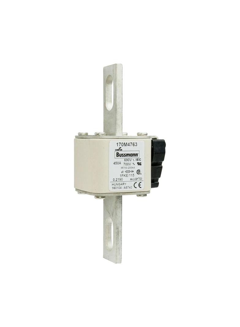 FUSE 450A 690V 1FKE/115 AR UC Wkładka szybka 450A AC 690V rozmiar 1 53x69x136 mm aR IEC UL 170M4763