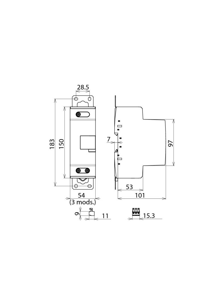 Ogranicznik przepięć DEHNbloc Maxi 1 CI 440 FM