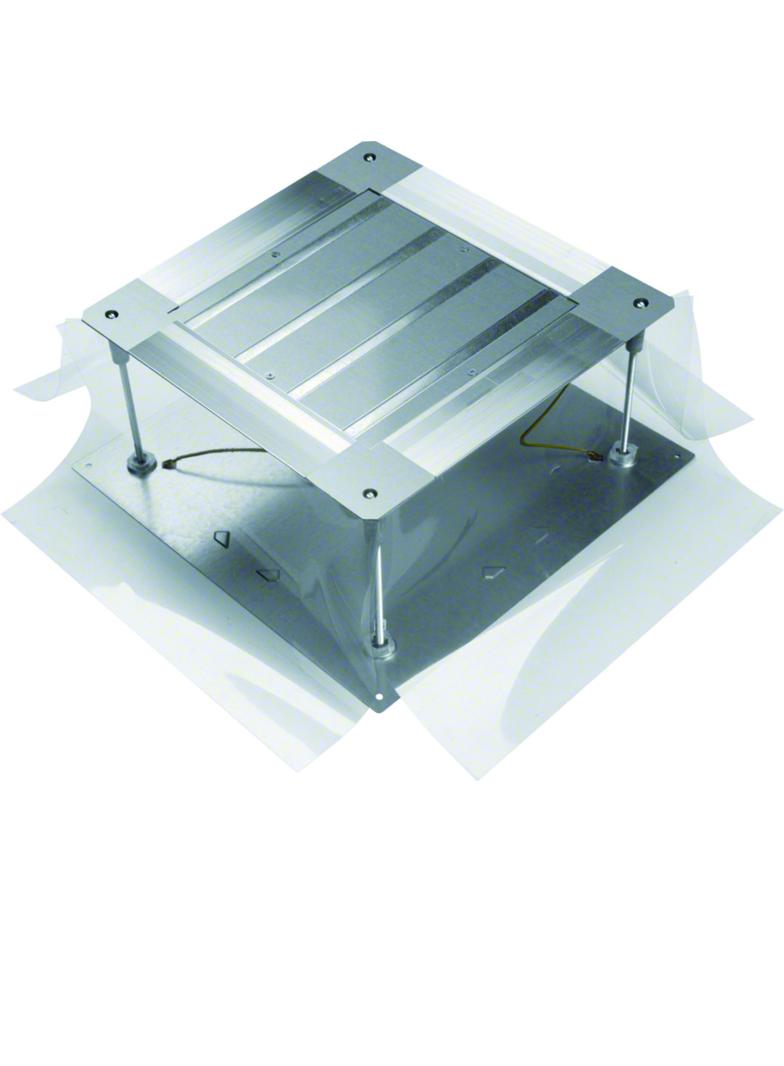 tehalit.UK Uniwersalna puszka podłogowa na płycie rozmiar 2 215-265mm stal UDB2215265 HAGER
