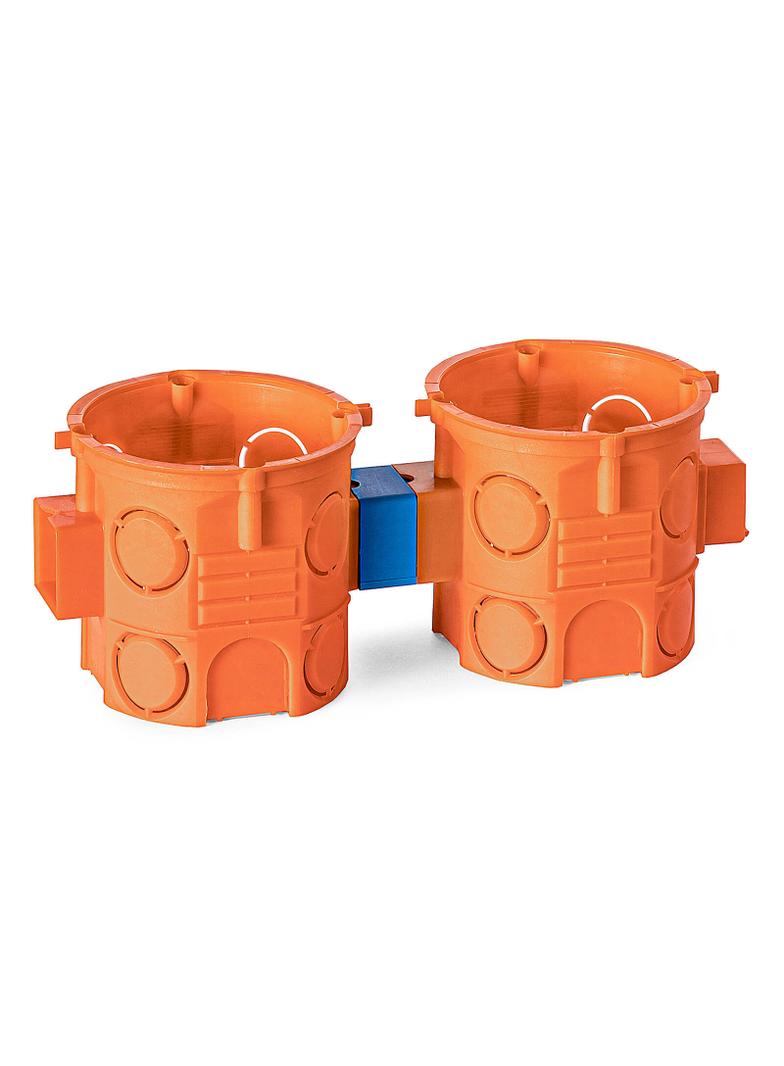 S60DFw ,  Puszka podt. O 60 szeregowa, głęboka, z wkrętami, pomarańczowy