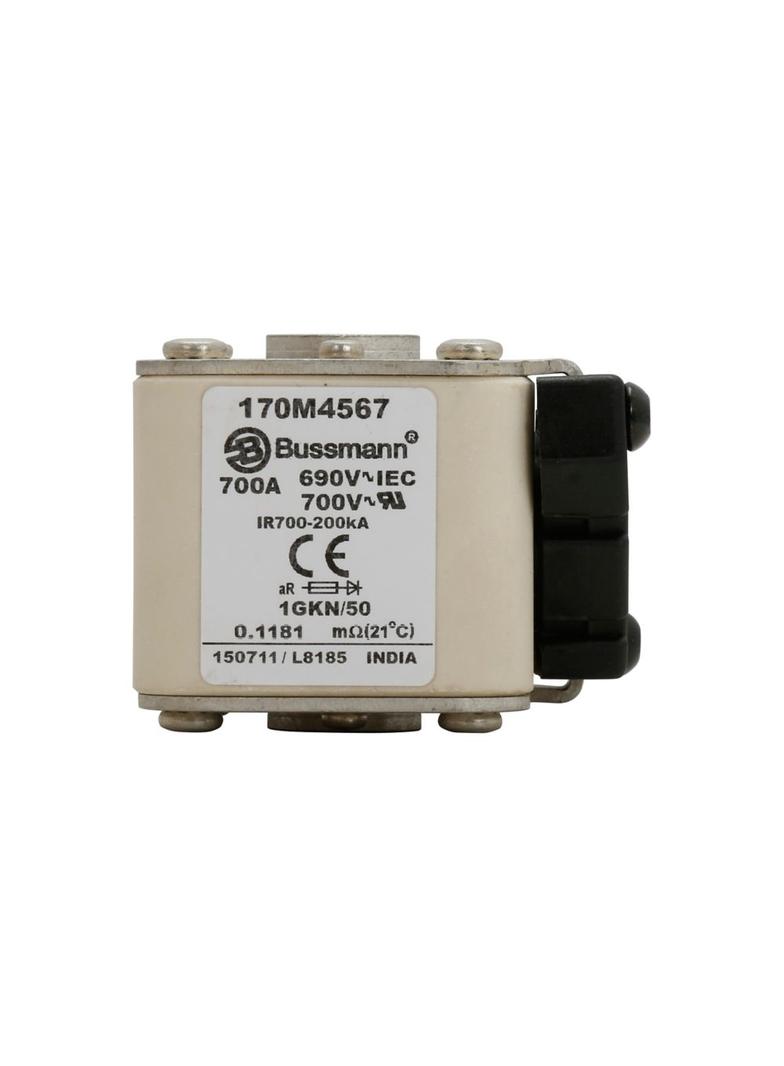 FUSE 700A 690V 1GKN/50 AR UC Wkładka szybka 700A AC 690V rozmiar 1 53x69x51 mm aR IEC UL 170M4567 EA