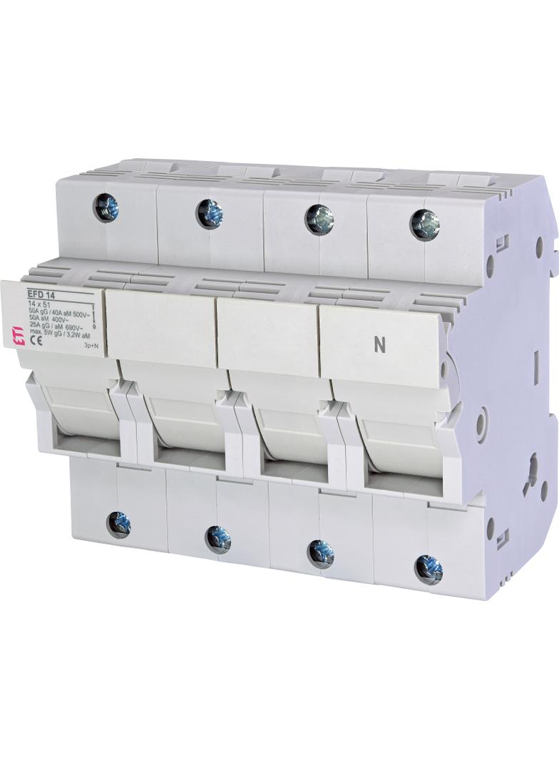 Rozłącznik bezpiecznikowy EFD 14 3P+N 002560005 ETI