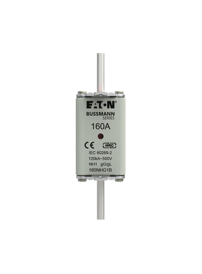 NH FUSE 160AMP 500V gG SIZE 1 DUAL IND Wkładka NH1 160A 500V GL/GG podwójny wskaźnik 160NHG1B EATON
