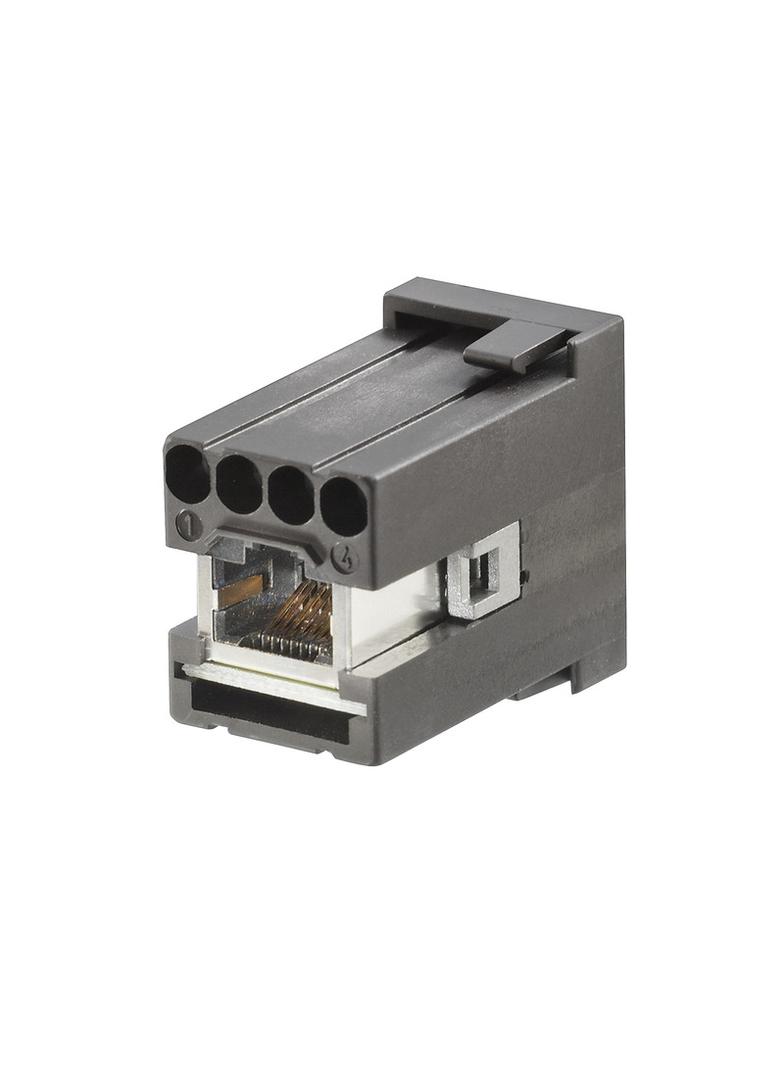 HDC CM RJ45 F Wkład do złączy prostokątnych, nr katalogowy 1950290000