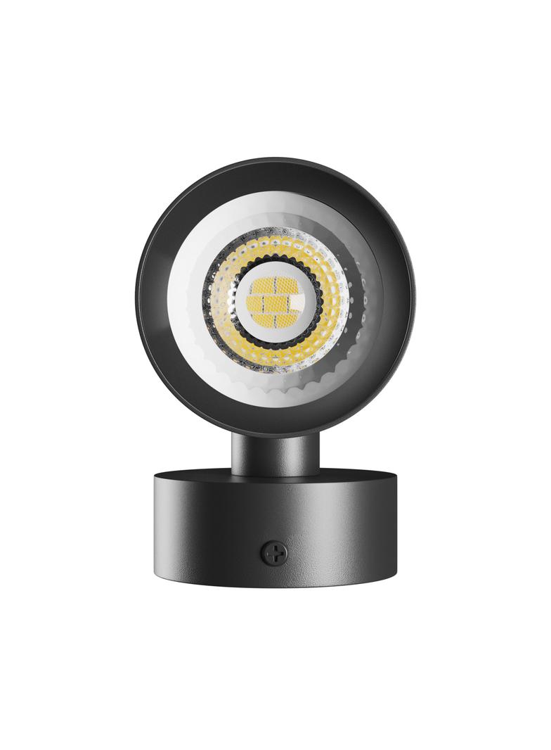 SQUALLA VARIOSA TUBO 2XGU10 KINKIET 230V IP20 55X160X90MM CZARNY OKRĄGŁA