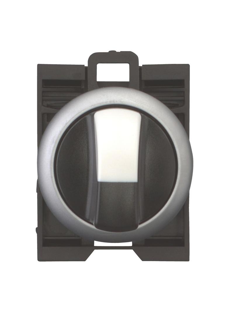 M22-WRK3/K20 Przełącznik 3 położeniowy pokrętło 22mm czarny 2Z bez samopowrotu 216520 EATON