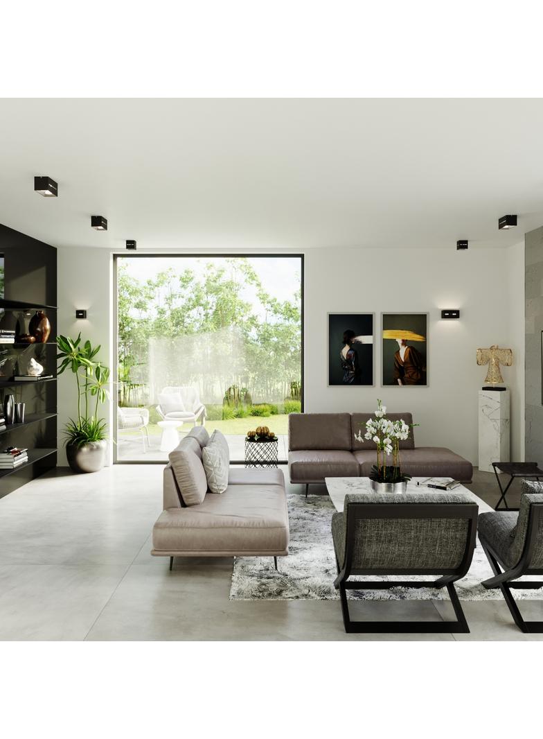 Sollux Kinkiet LOBO czarny SL.0204