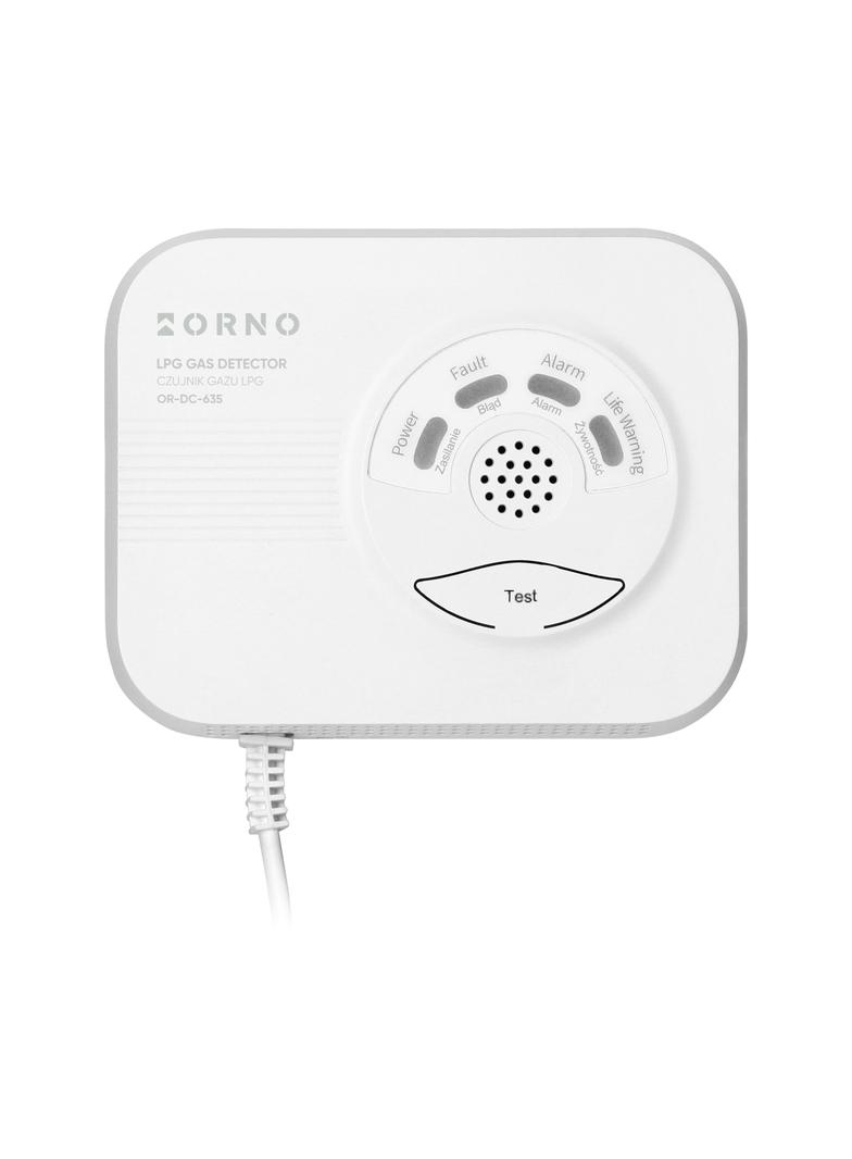 Czujnik czujka gazu LPG butla alarm OR-DC-635 ORNO