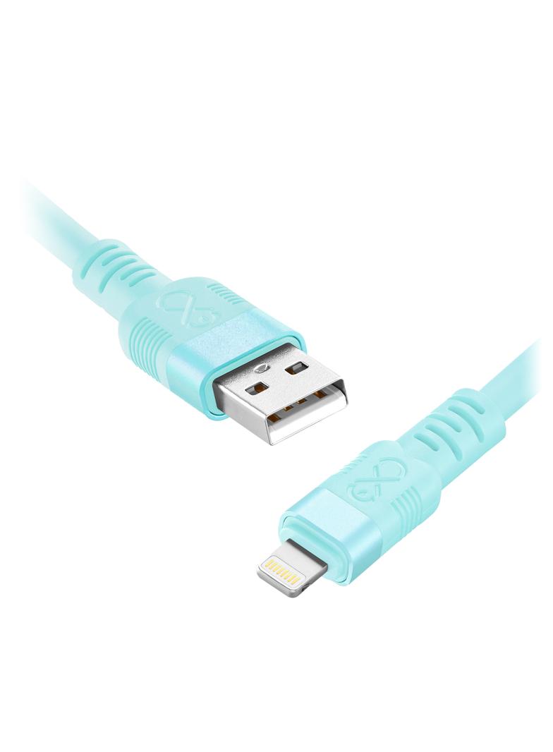 Kabel USB-A - Lightning eXc WHIPPY Pro, 2M (12W, szybkie ładowanie), kolor mix pastelowy* (*wysyłany