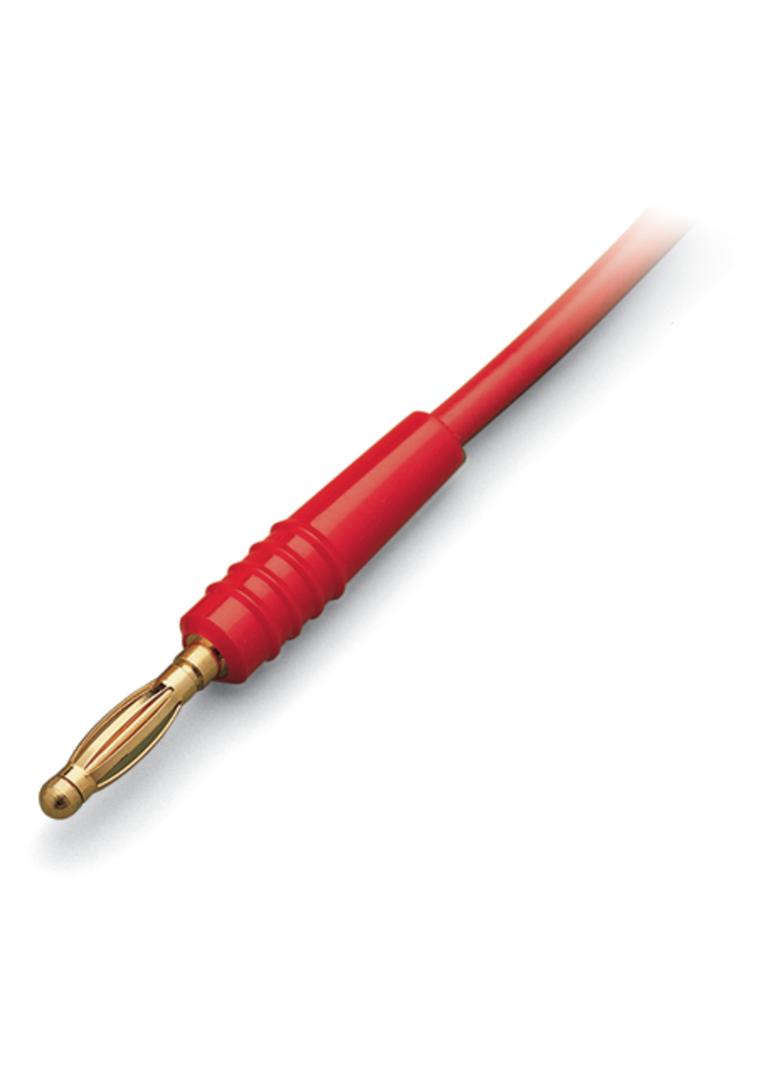 wtyk pomiarowy śr. 2mm czerwony WAGO