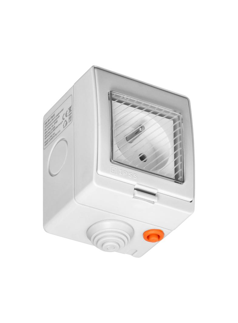 Gniazdo natynkowe hermetyczne IP55 Tuya Smart Wi-Fi OR-SH-17405 ORNO