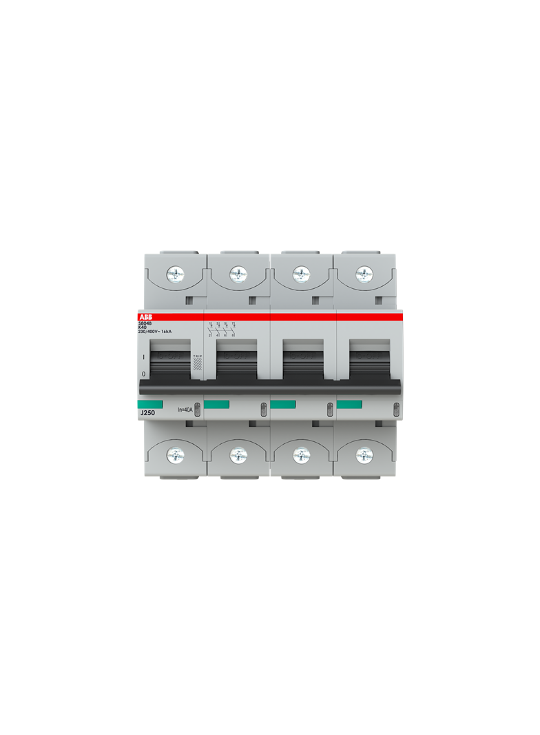 S804B-K40 Wyłącznik nadprądowy 16kA 4P K40A 2CCS814001R0557 ABB